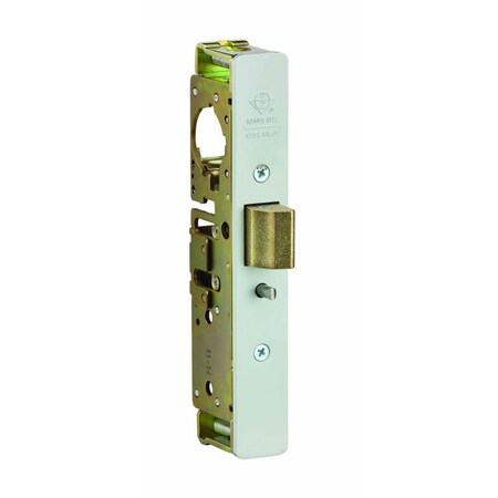 Adams Rite Heavy Duty Deadlatch 1-1/8" Left Hand; 4-5/8" Flat Mortised Strike Clear Anodized Aluminum 490035101628